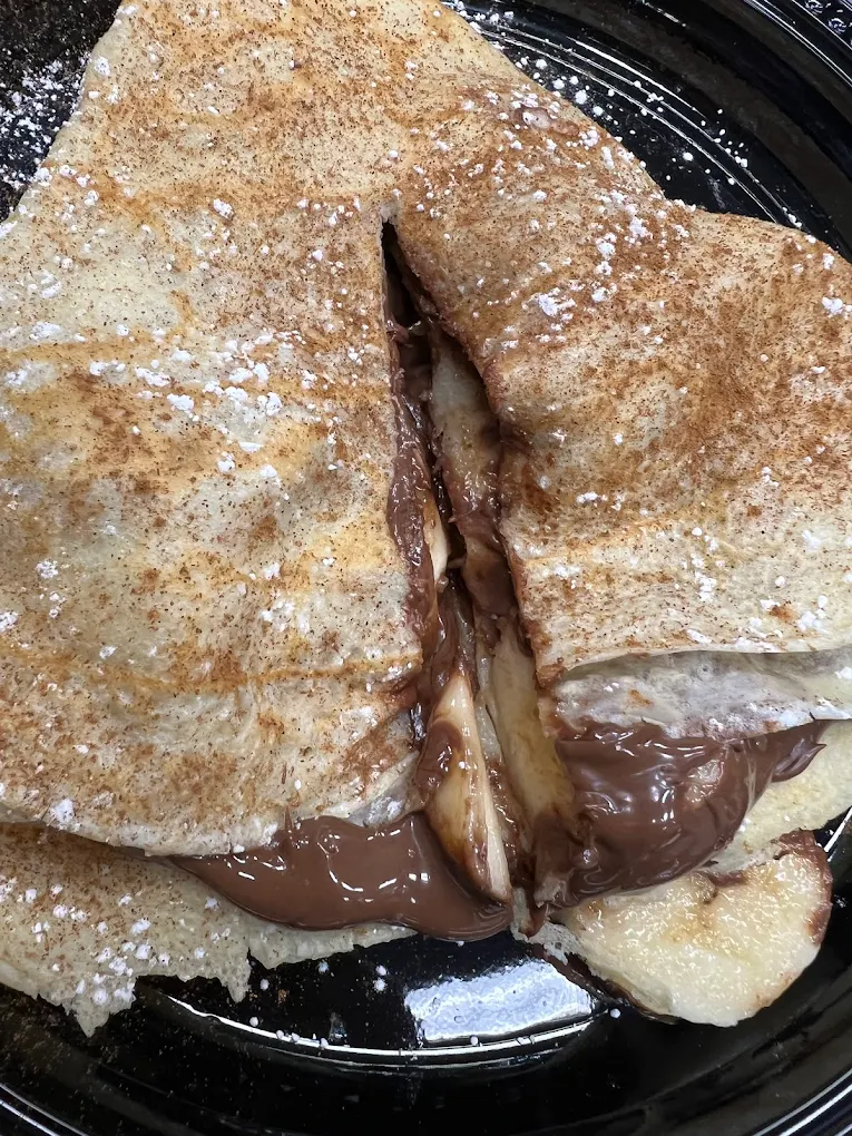 Nutella Crepes with Banana